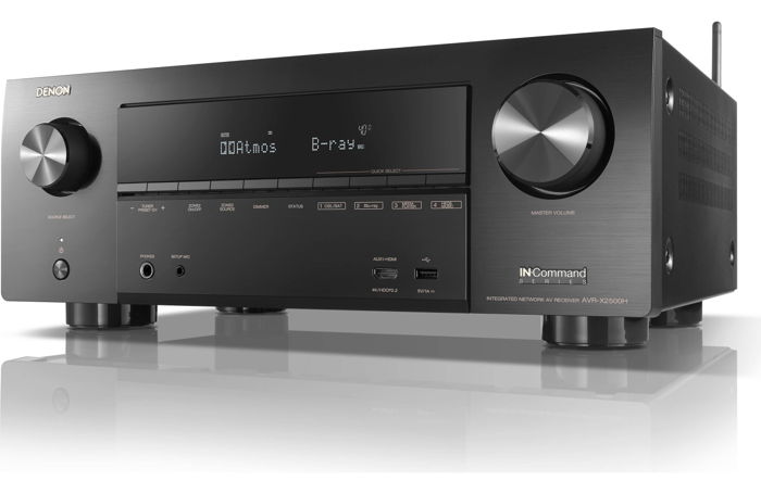 Denon AVR-X2500H 7.2-CHANNEL HOME THEATER RECEIVER WITH...