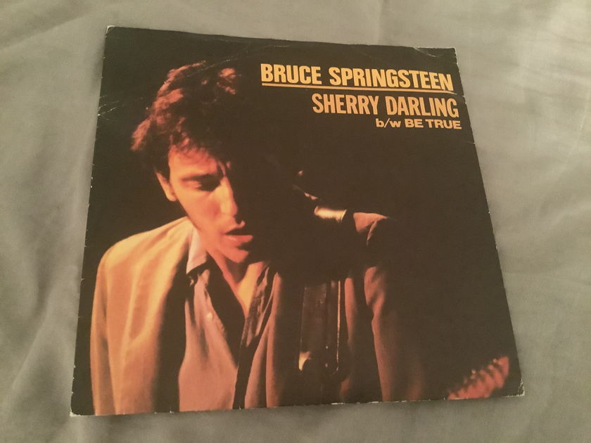 Bruce Springsteen UK CBS Records Picture Sleeve  Sherry Darling