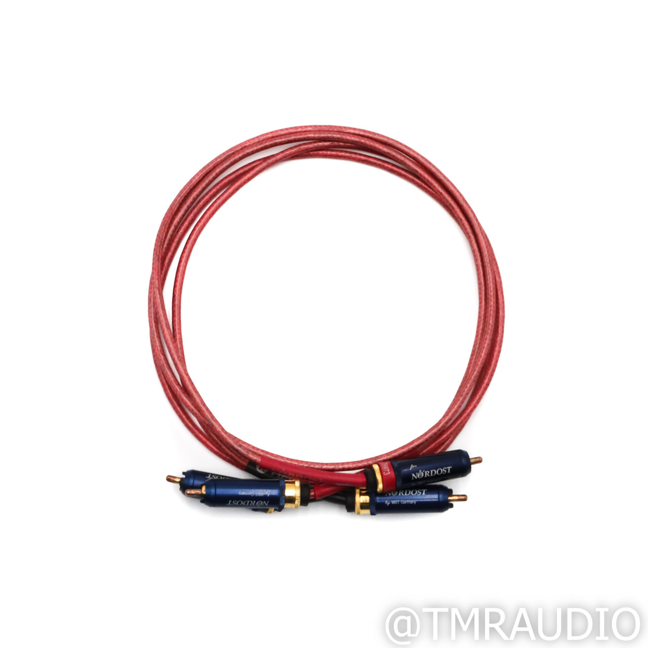 Nordost Heimdall RCA Cables; 1m Pair Interconnects w/ L... 3