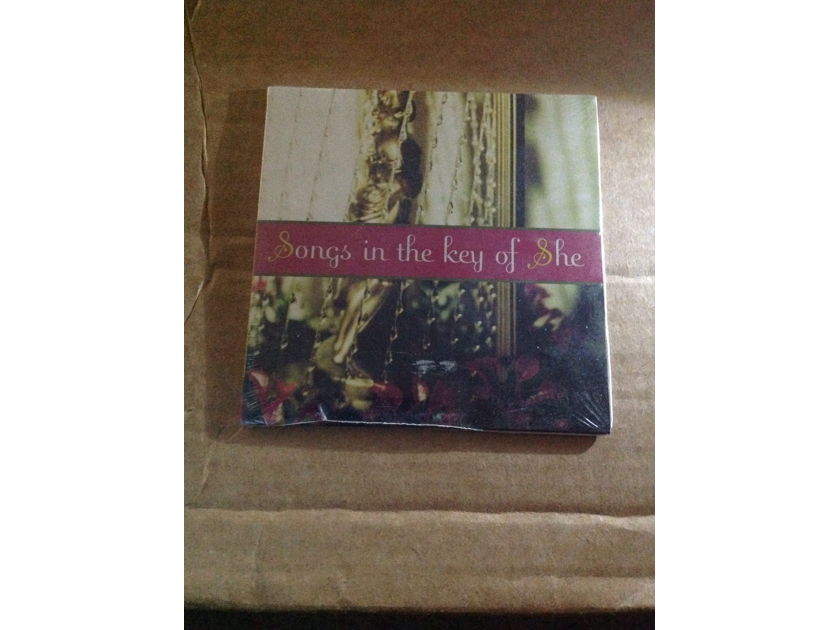 Various - Songs In The Key Of She Warner Brothers Reprise Records Sealed Compact Disc