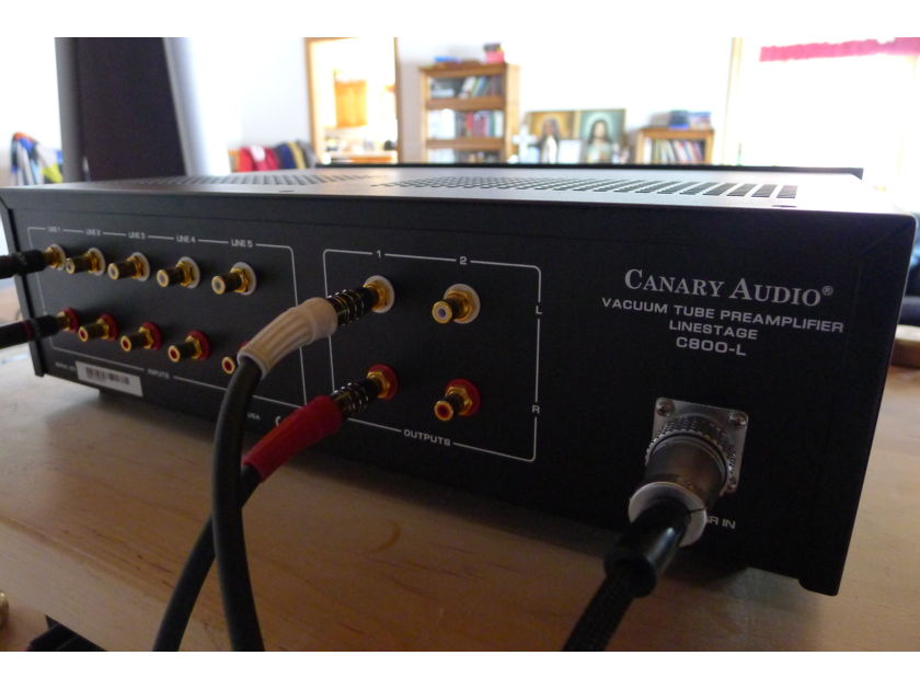 Canary Audio C800MK-II  Premium, Extra Tubes, Mint, LOW Reserve