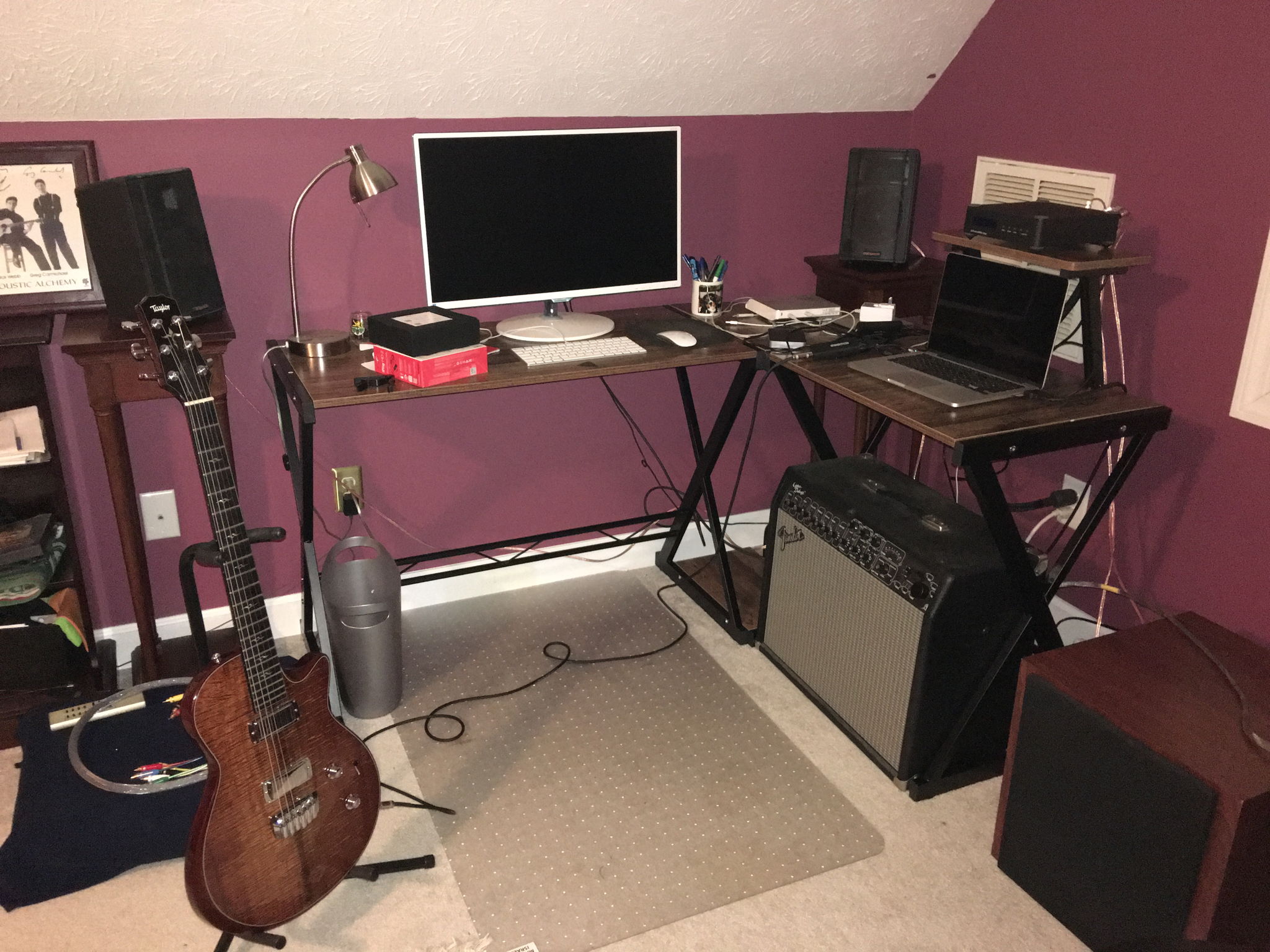 MacBook based office/studio system