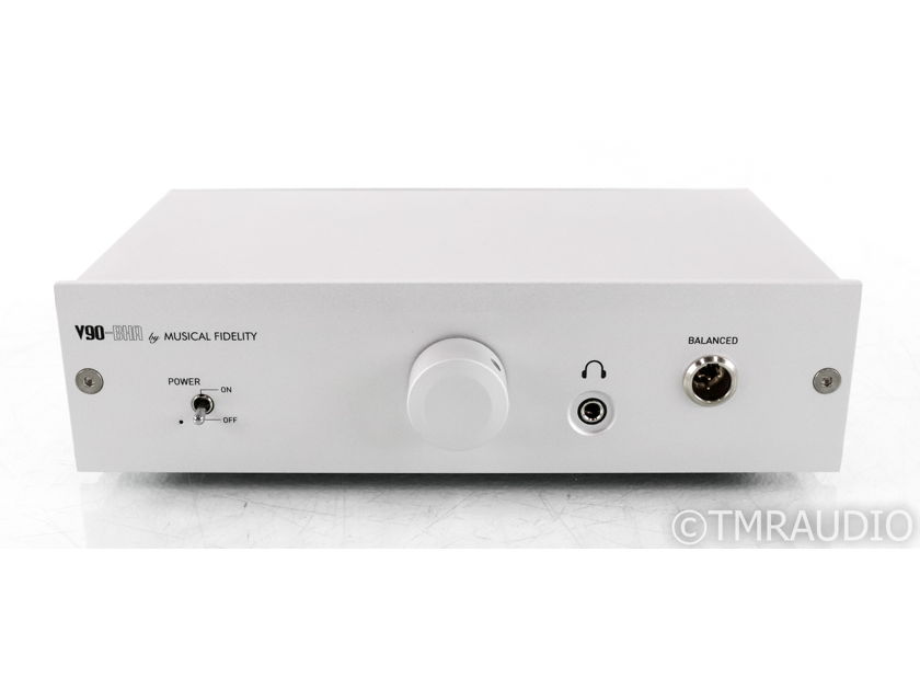 Musical Fidelity V90-BHA Headphone Amplifier; V90BHA; Silver (Open Box) (41648)