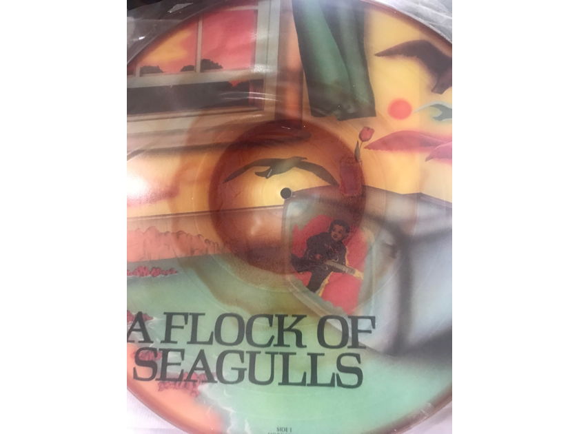 "A Flock of Seagulls"82 Jive Picture Vinyl LP A Flock of Seagulls "A Flock of Seagulls" 1982 Jive Picture Vinyl LP