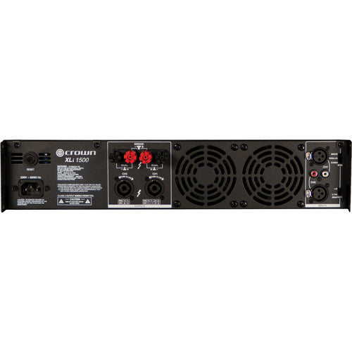 Crown Audio XLi 1500 2-Channel Power Amplifier CRWNXLI1500 2