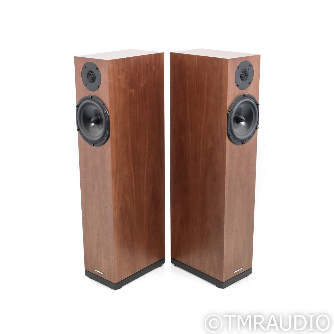 Spendor A4 Floorstanding Speakers; Dark Walnut Pair (70... 3