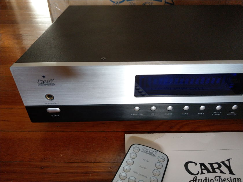 CARY CAI-1 Full Balanced Integrated Stereo Amplifier, Remote, Manual, in Box