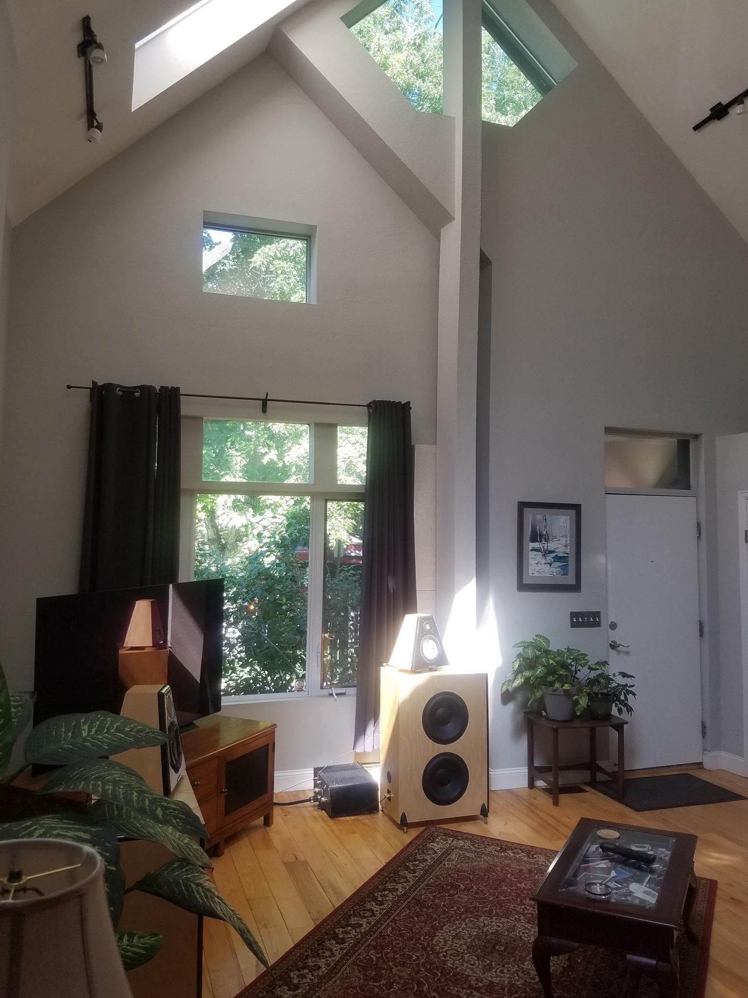 Old Room & System - 23' High Ceilings