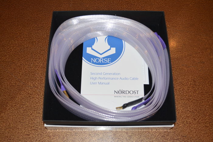Nordost Frey 2 Speaker Cables 3m -- Very Good Condition...