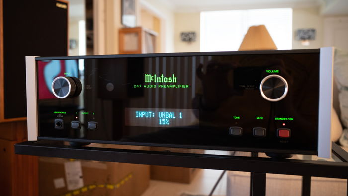McIntosh C47 Stereo analog and digital preamplifier