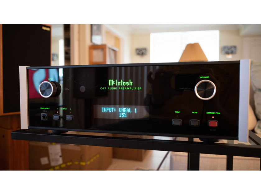 McIntosh C47 Stereo analog and digital preamplifier