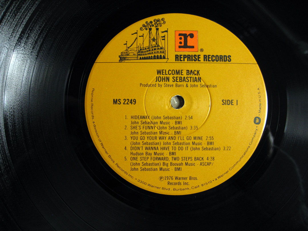 John Sebastian - Welcome Back - 1976 Reprise Records ‎M... 5