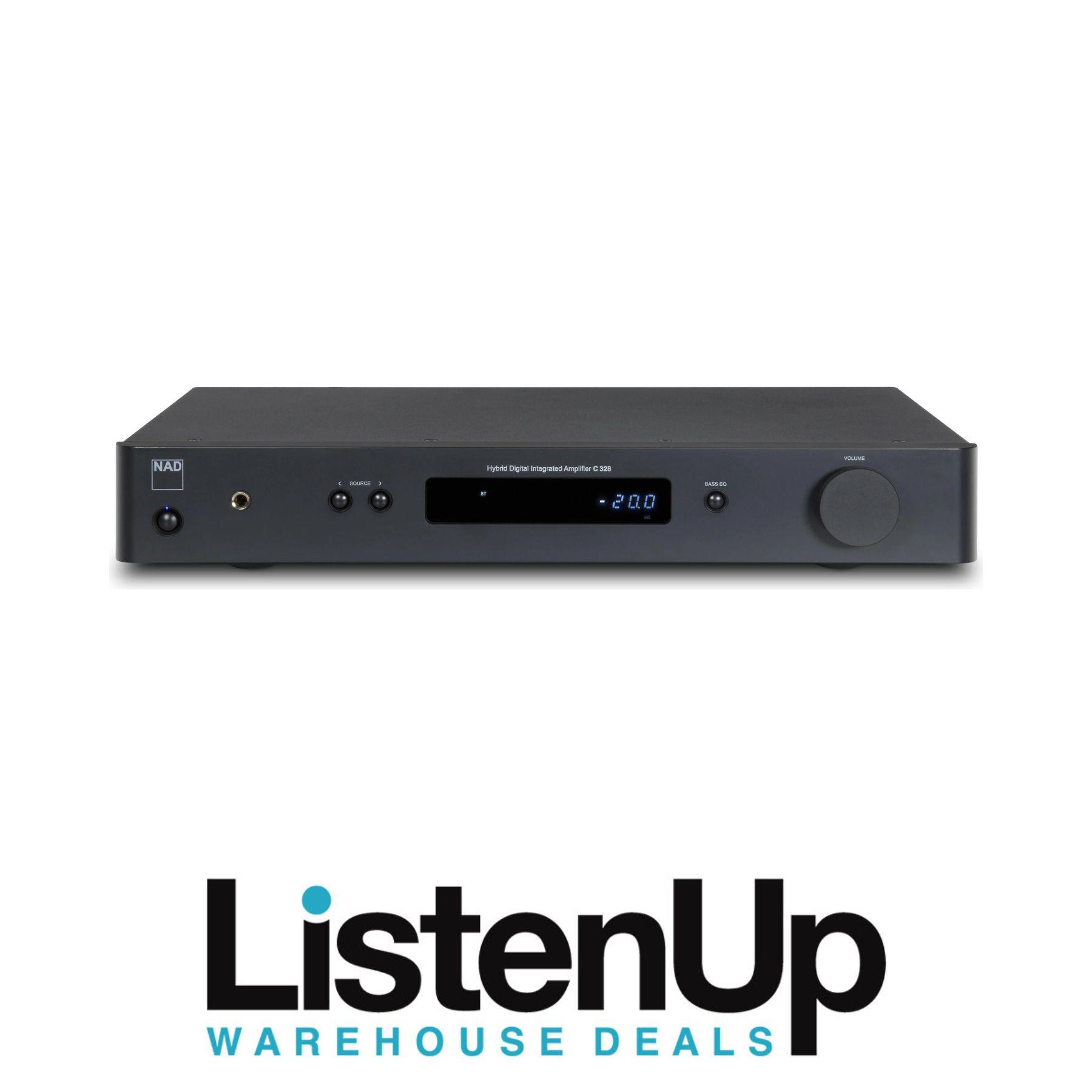 NAD C 328 Hybrid Digital Integrated Amplifier with 24-b...