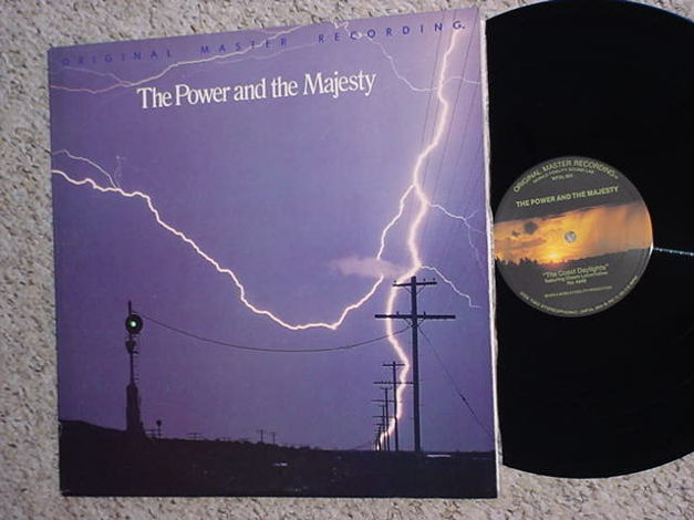 MFSL 004 Audiophile lp record - the Power and the Majes...