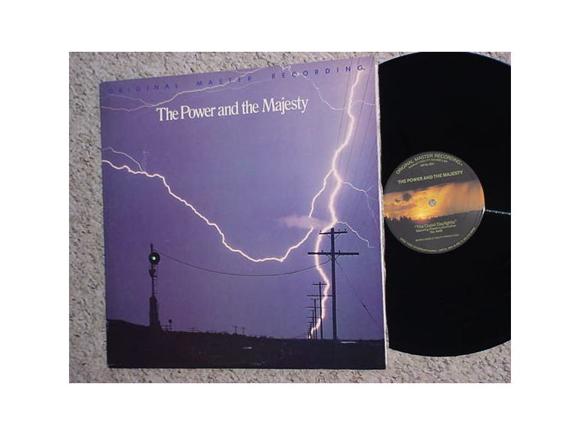 MFSL 004 Audiophile lp record - the Power and the Majesty mobile fidelity sound lab with inserts
