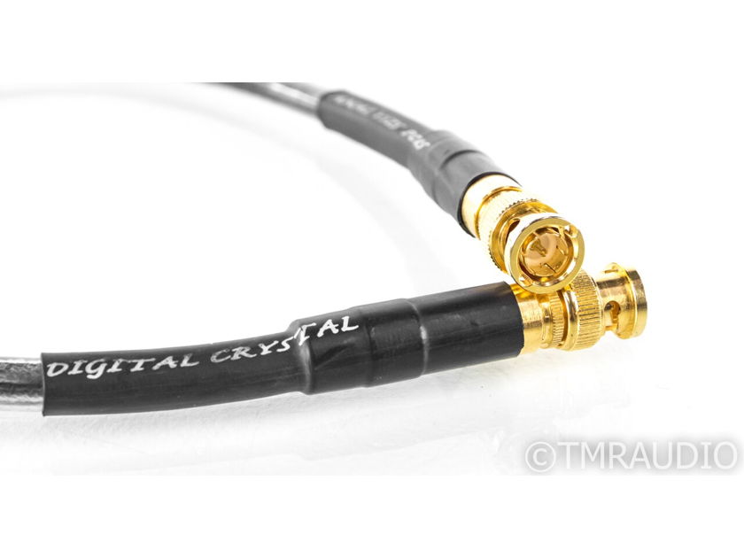 Analysis Plus Digital Crystal BNC Digital Coaxial Cable; Single .5m Interconnect (22356)