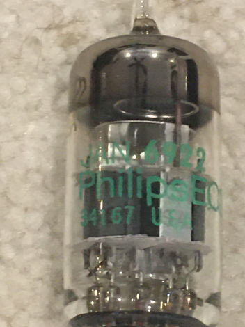 6922 Jan Philips ECG - 6 tubes total