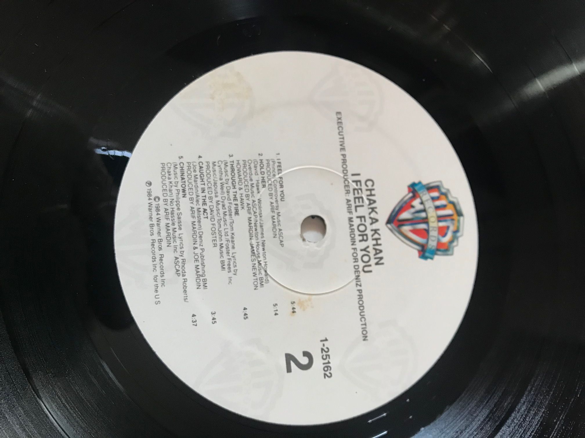 Chaka Khan LP "I Feel For You" Original 1984 German Cha... 3