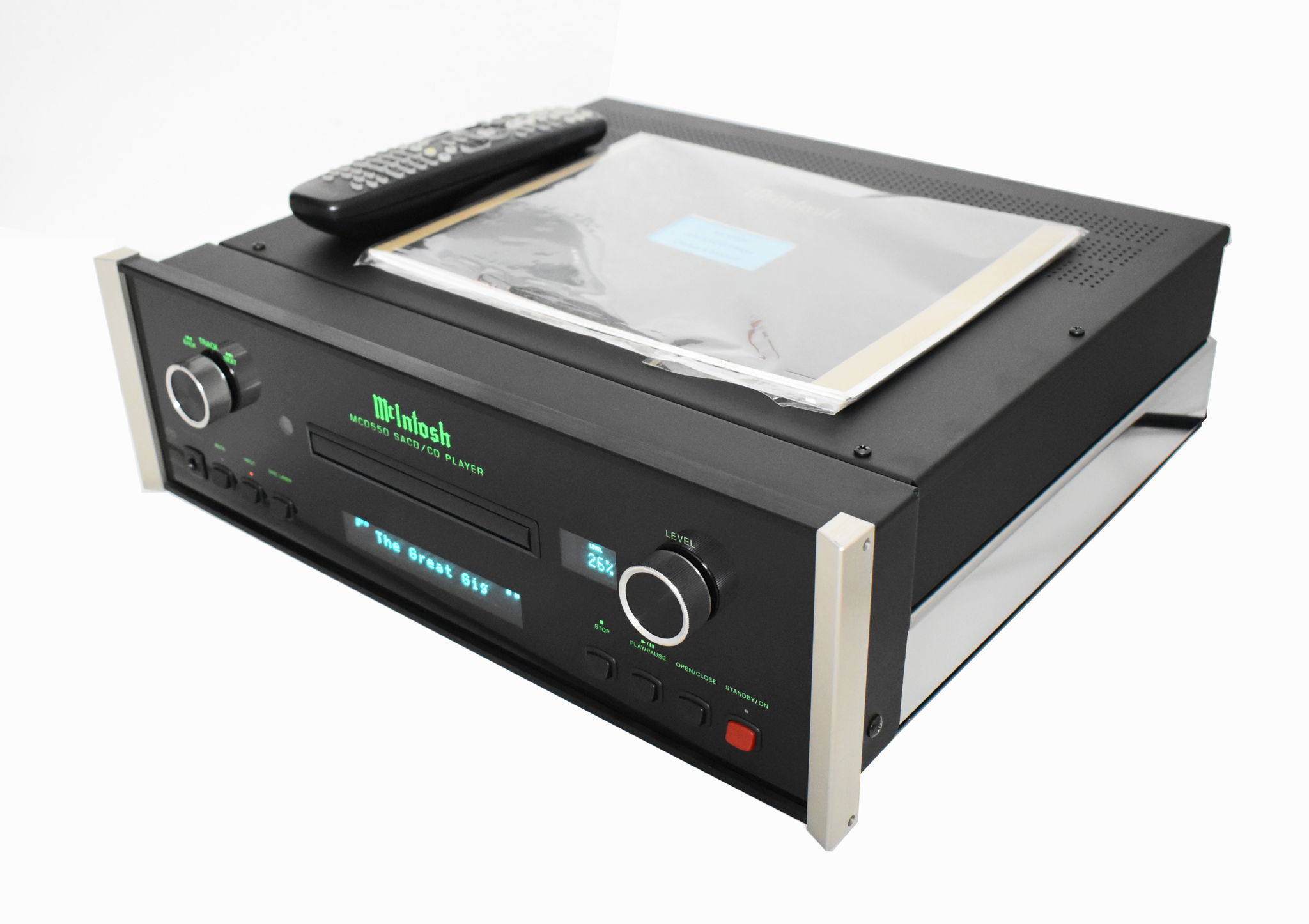 McIntosh MCD 550 Compact Disc SACD CD MP3 Player w/ Rem...