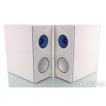 KEF Reference 1 Foundry Edition Bookshelf Speakers; Whi...