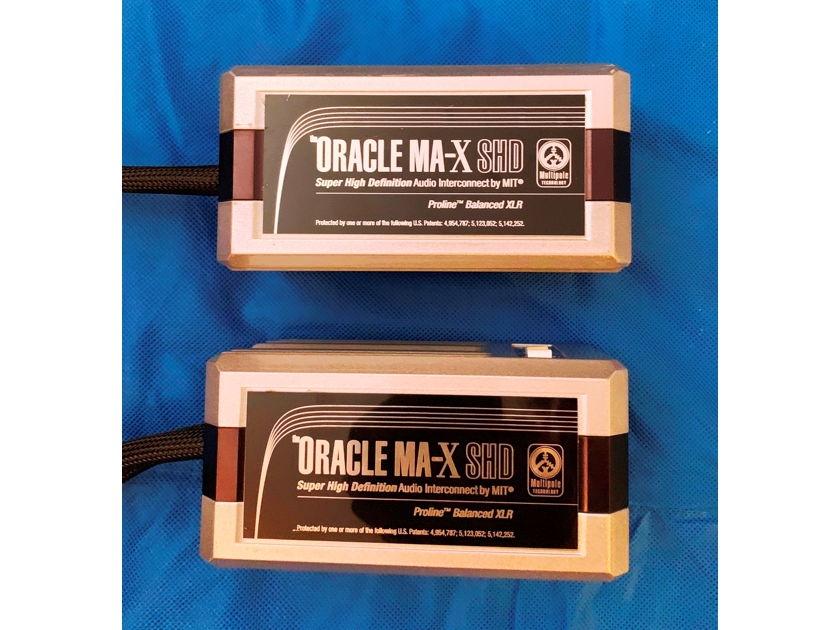 MIT ORACLE MA-X SHD - 2 meter XLR pair - Multi-Award Winner