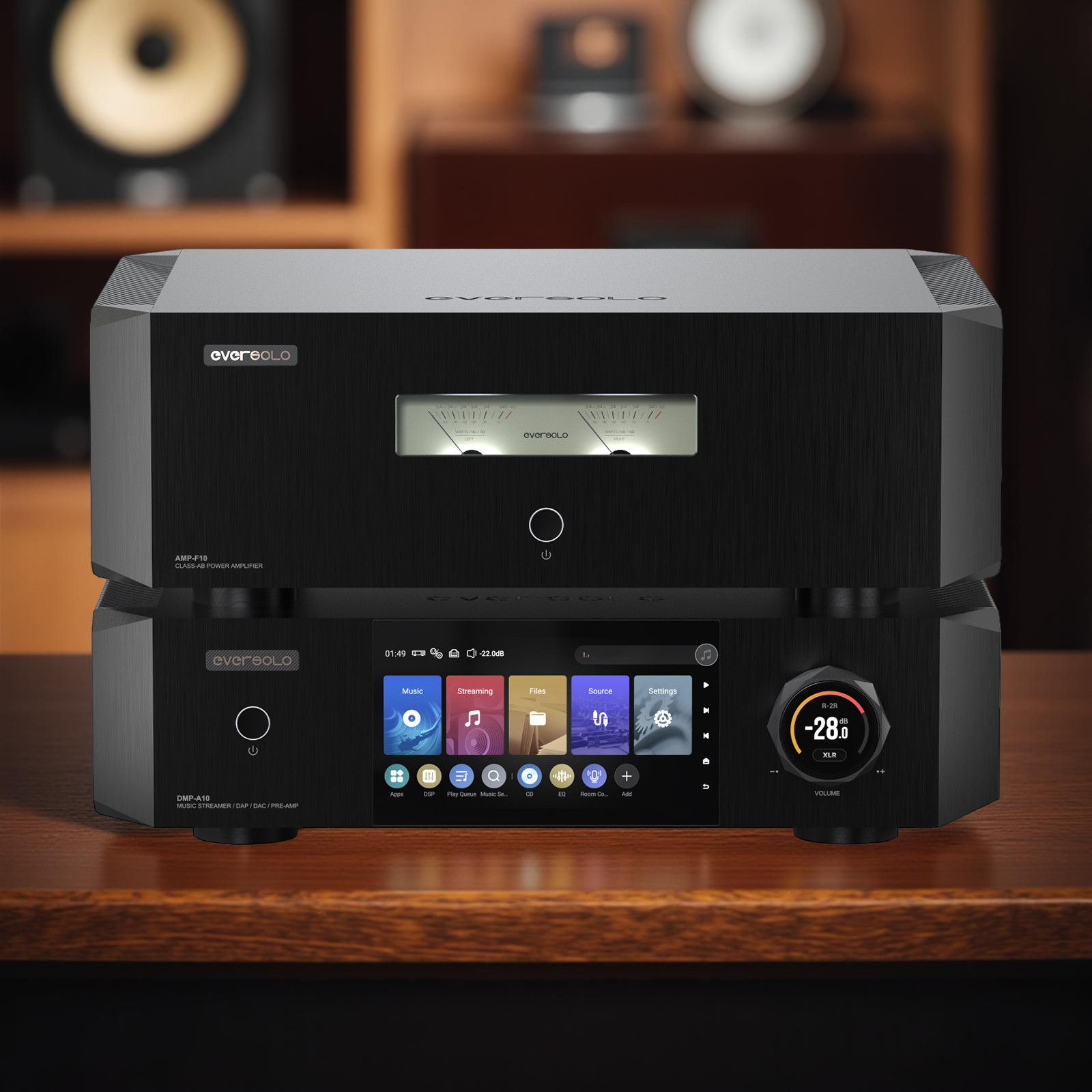 EverSolo AMP-F10 Stereo 200/350WRMS Power Amplifier - i... 2