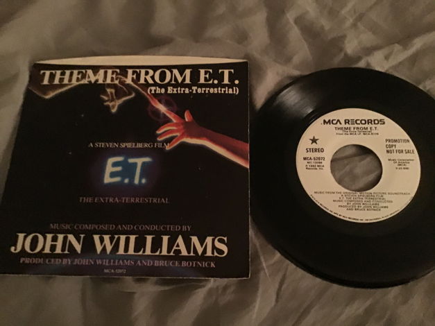 John Williams  Theme From E.T. Promo 45 With Picture Sl...