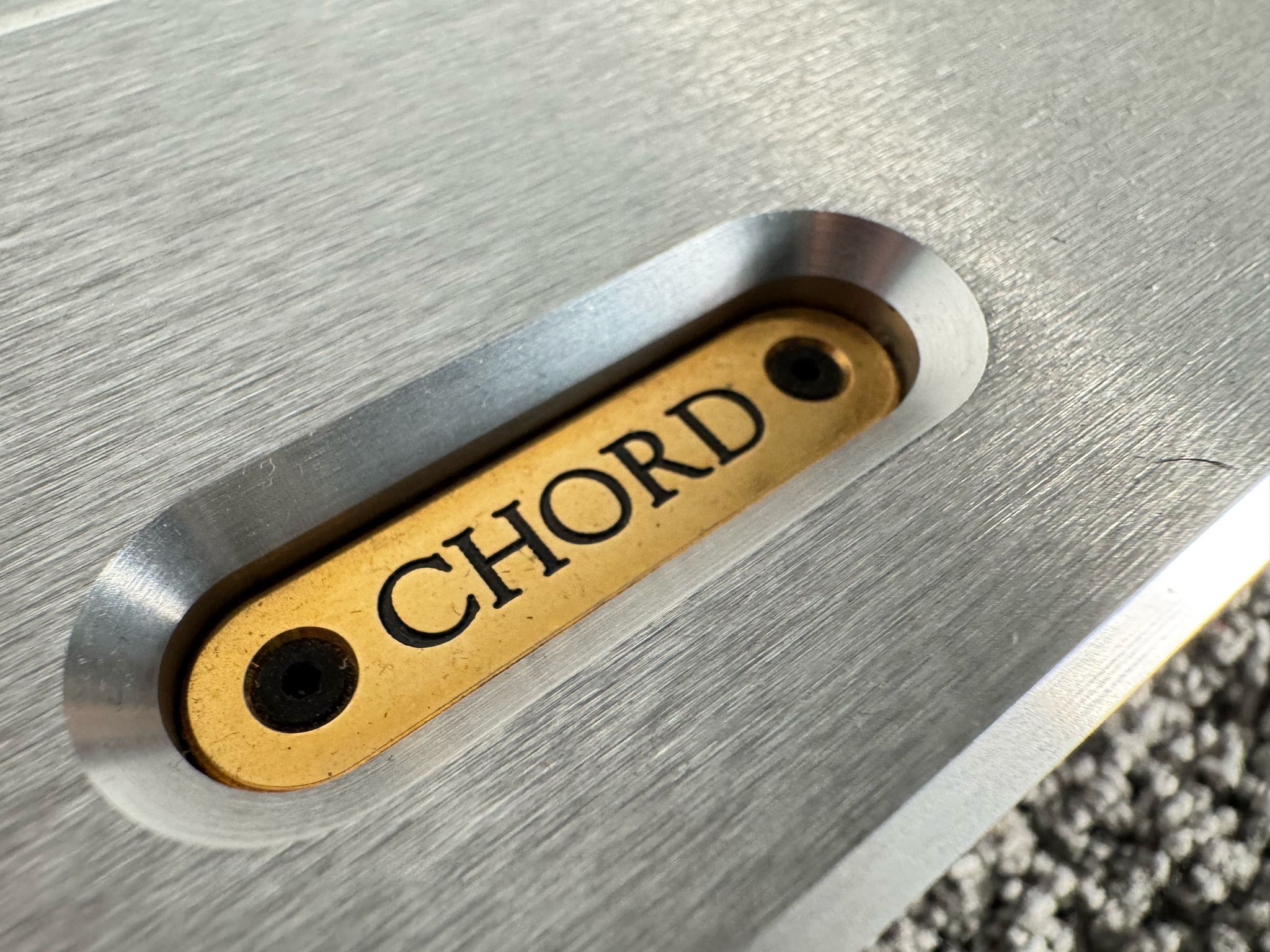 Chord Company Mezzo 140 power amplifier in silver 5