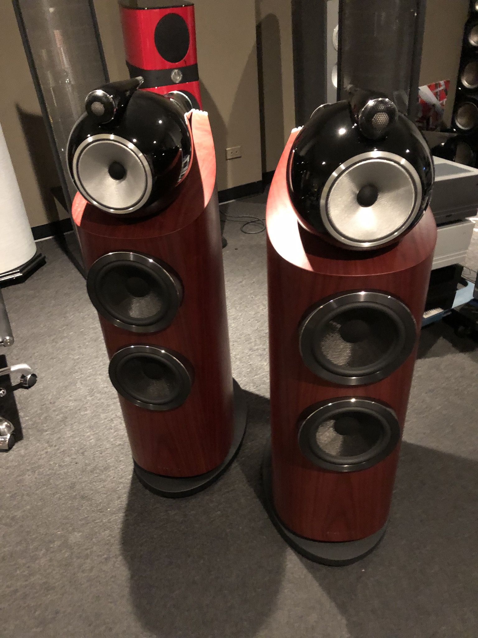 B&W (Bowers & Wilkins) 802D3 rosewood 5