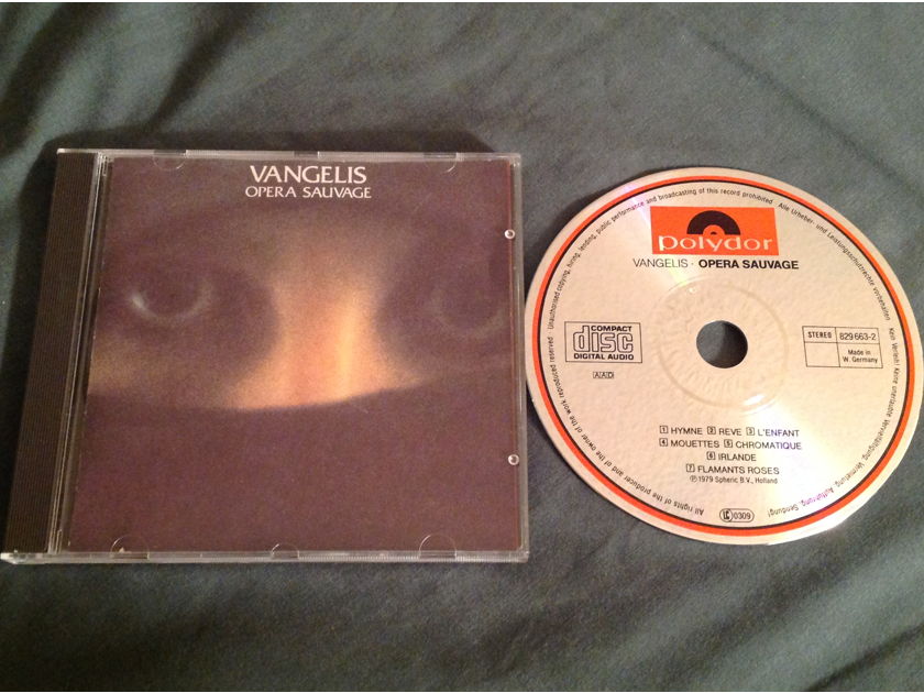 Vangelis  Opera Sauvage Polydor Records West Germany