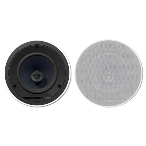 B&W CCM683 In Ceiling Speaker; Single; White; CCM-683 (...