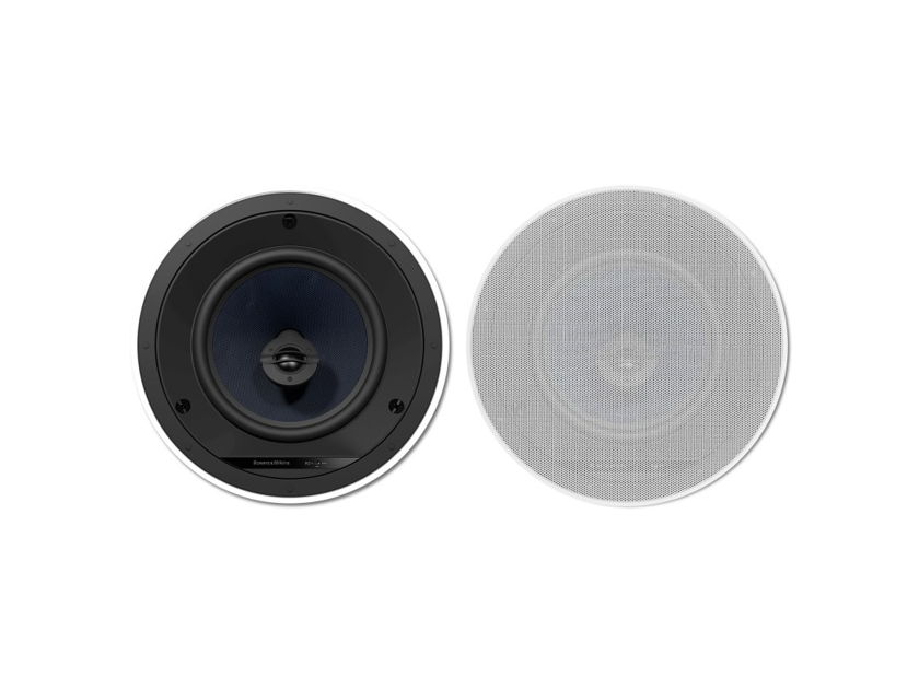 B&W CCM683 In Ceiling Speaker; Single; White; CCM-683 (New) (26295)