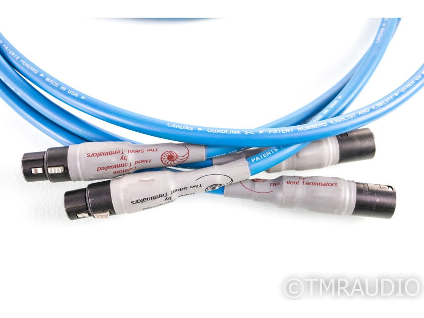 Cardas Quadlink 5-C XLR Cables; 5C; 3m Pair Balanced Interconnects (23320)