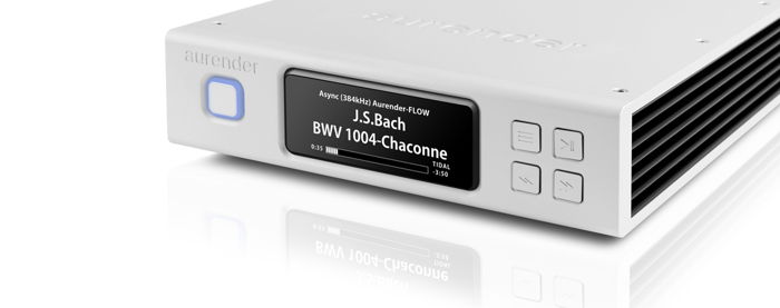 Aurender N100C 4TB-Silver Music Server/Streamer