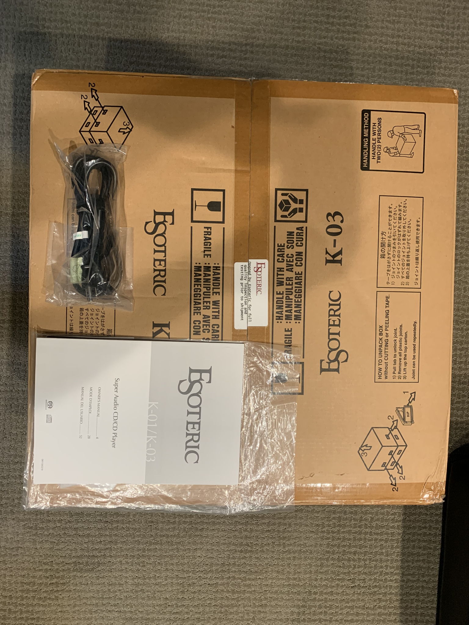 Esoteric K-03 CD/SACD 4