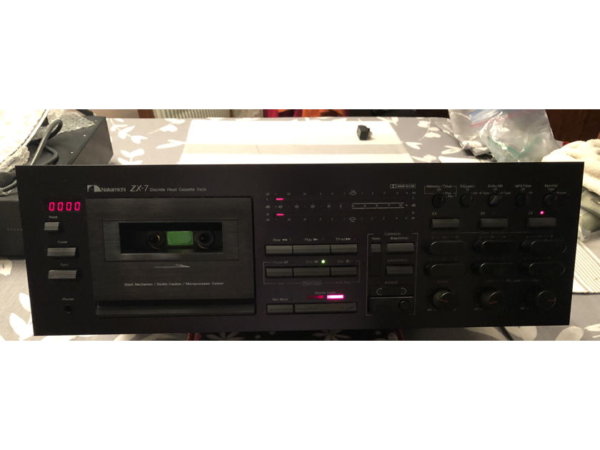 Nakamichi ZX-7 - excellent cosmetic condition, one owner - EVEN MORE PRICE REDUCED!