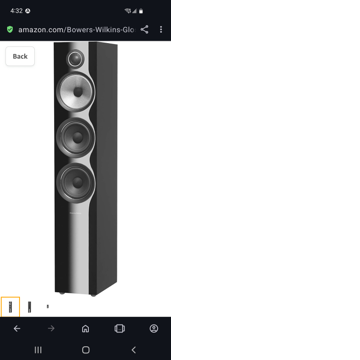 Bowers & Wilkins 704 S2 speakers SAVE over $2,200,  NEW...