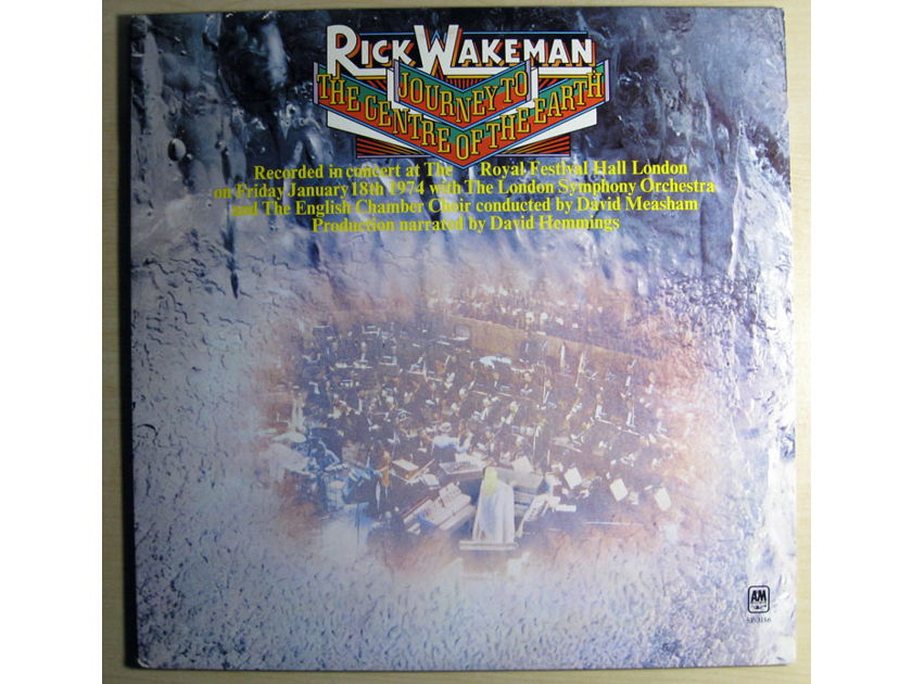 Rick Wakeman - Journey To The Centre Of The Earth - 1974  A&M Records SP 3156