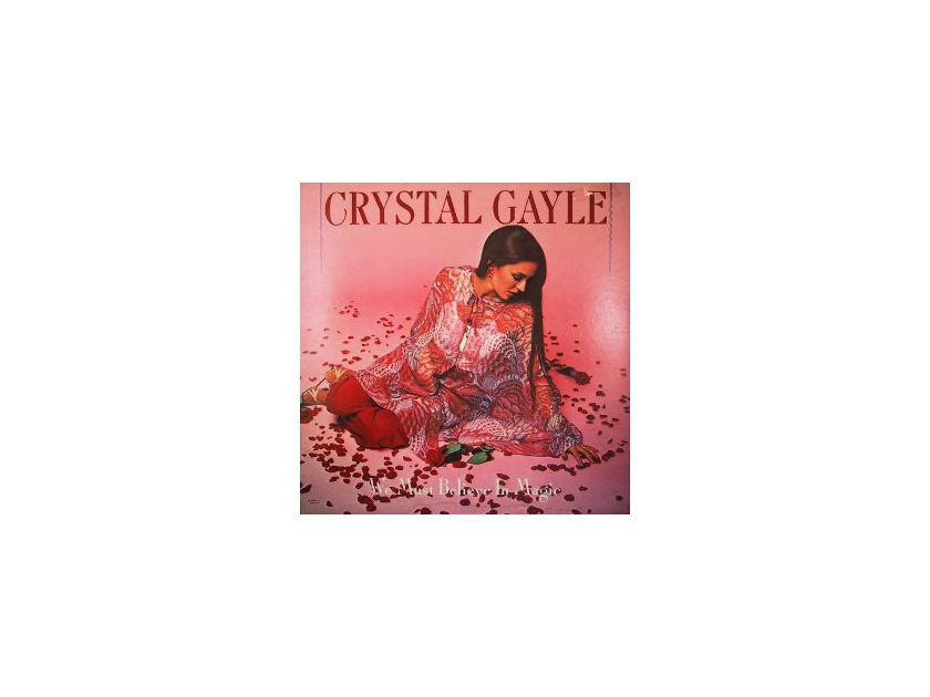Crystal Gayle - We Must Believe In Magic 1977 NM- Vinyl LP In Shrink United Artists Records UA-LA771-G