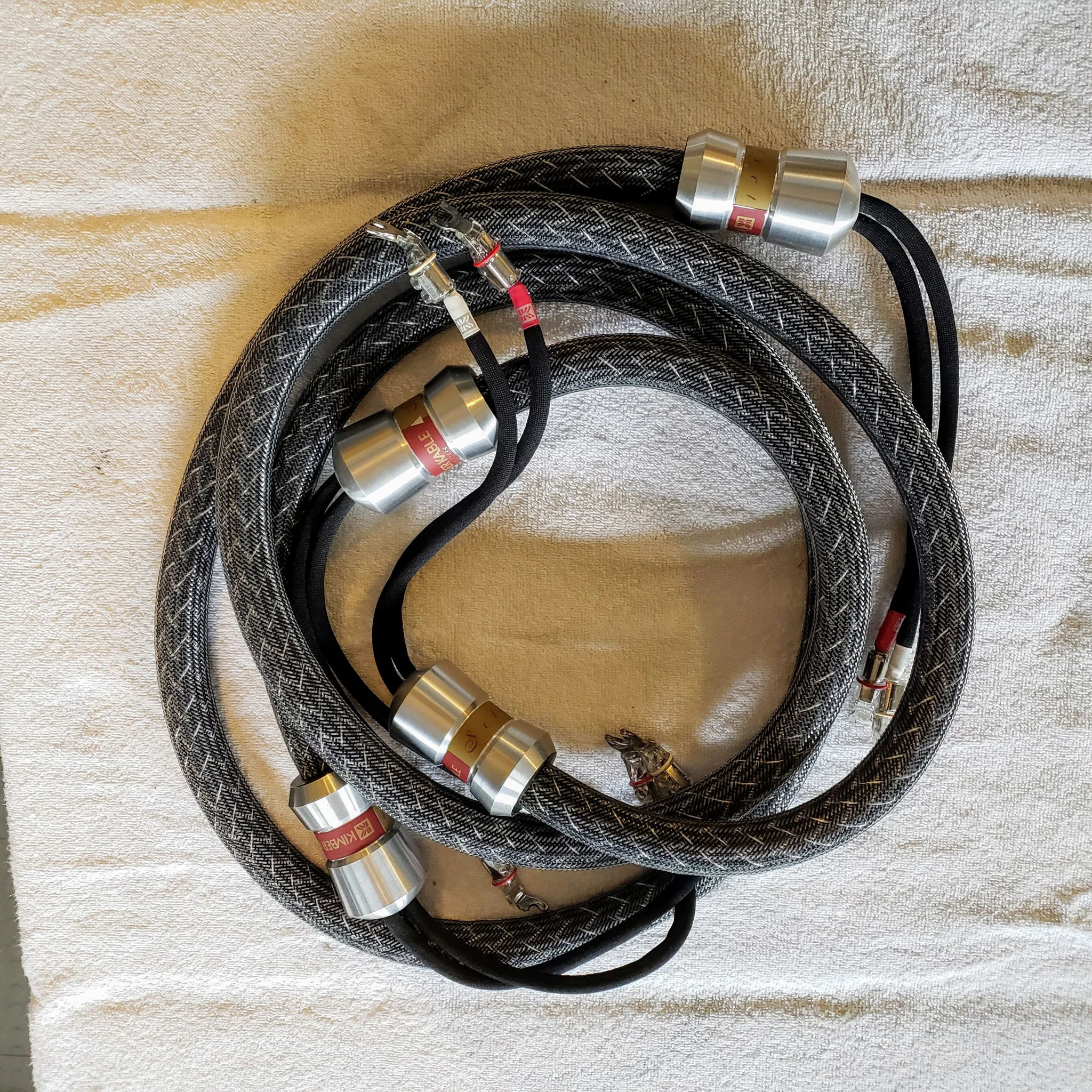 Kimber Kable KS-3038 speaker cables*/ Kimber Silver (KS... 3