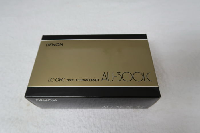 Denon AU300LC moving coil step-up transformer - new