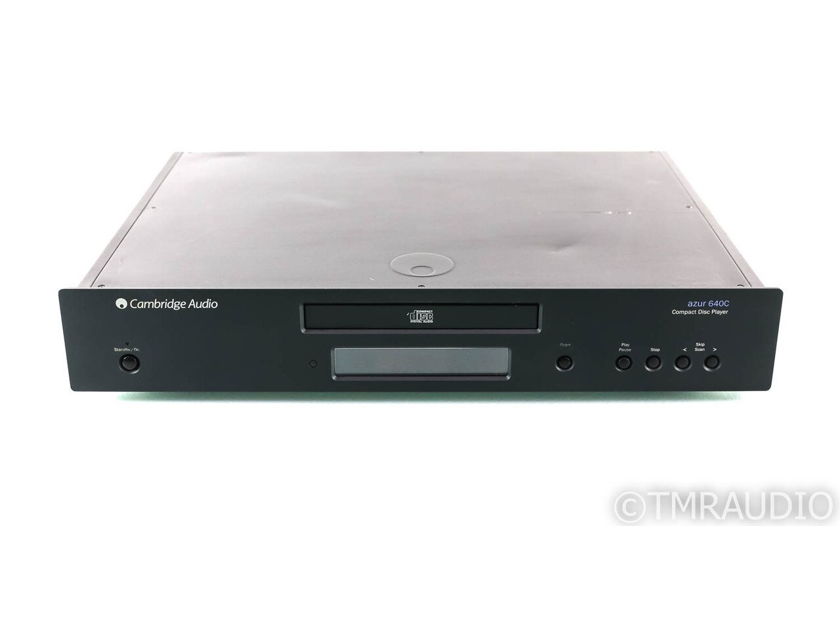 Cambridge Audio Azur 640C CD Player; 640-C; Remote (28621)