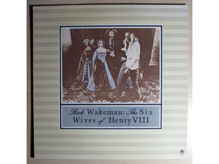 Rick Wakeman - The Six Wives Of Henry VIII - 1984 A&M Records SP-3229