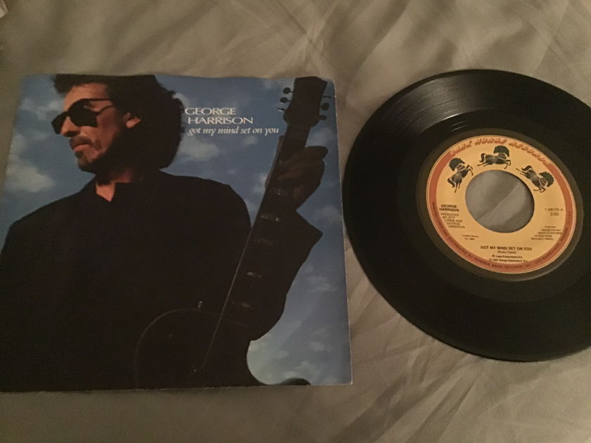 George Harrison  Got My Mind Set On 45 With Picture Sleeve Vinyl NM