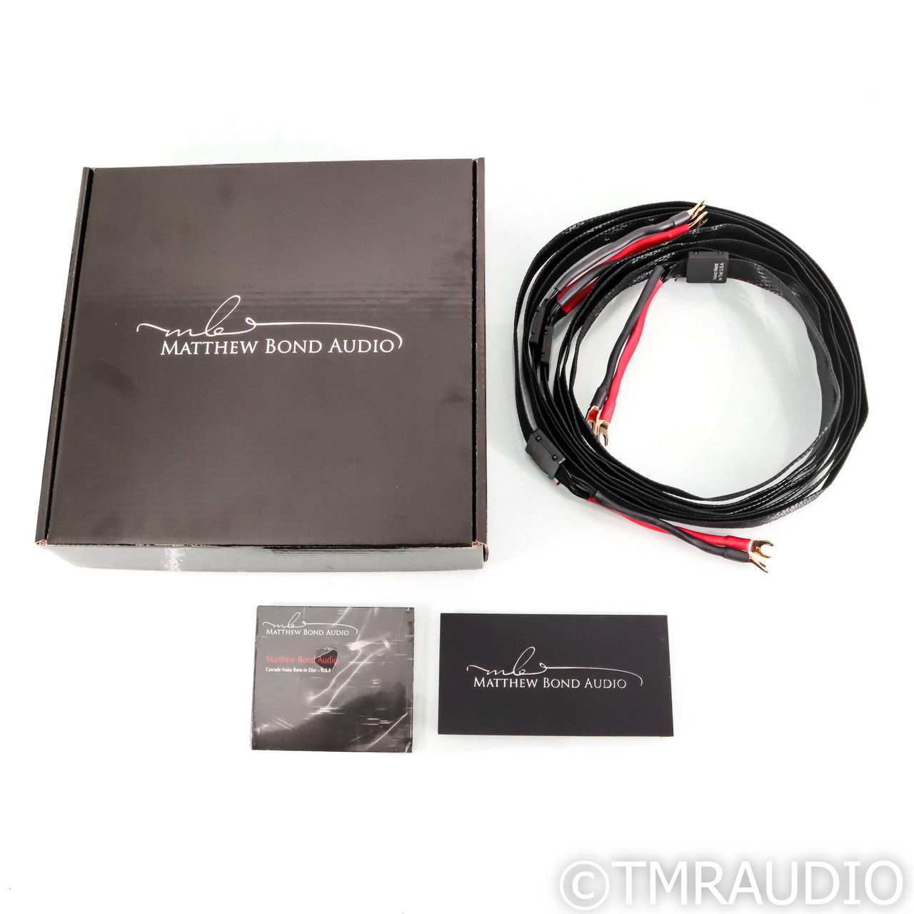 Matthew Bond Audio GSC-18 Speaker Cables; 11ft Pair (Mi... 4