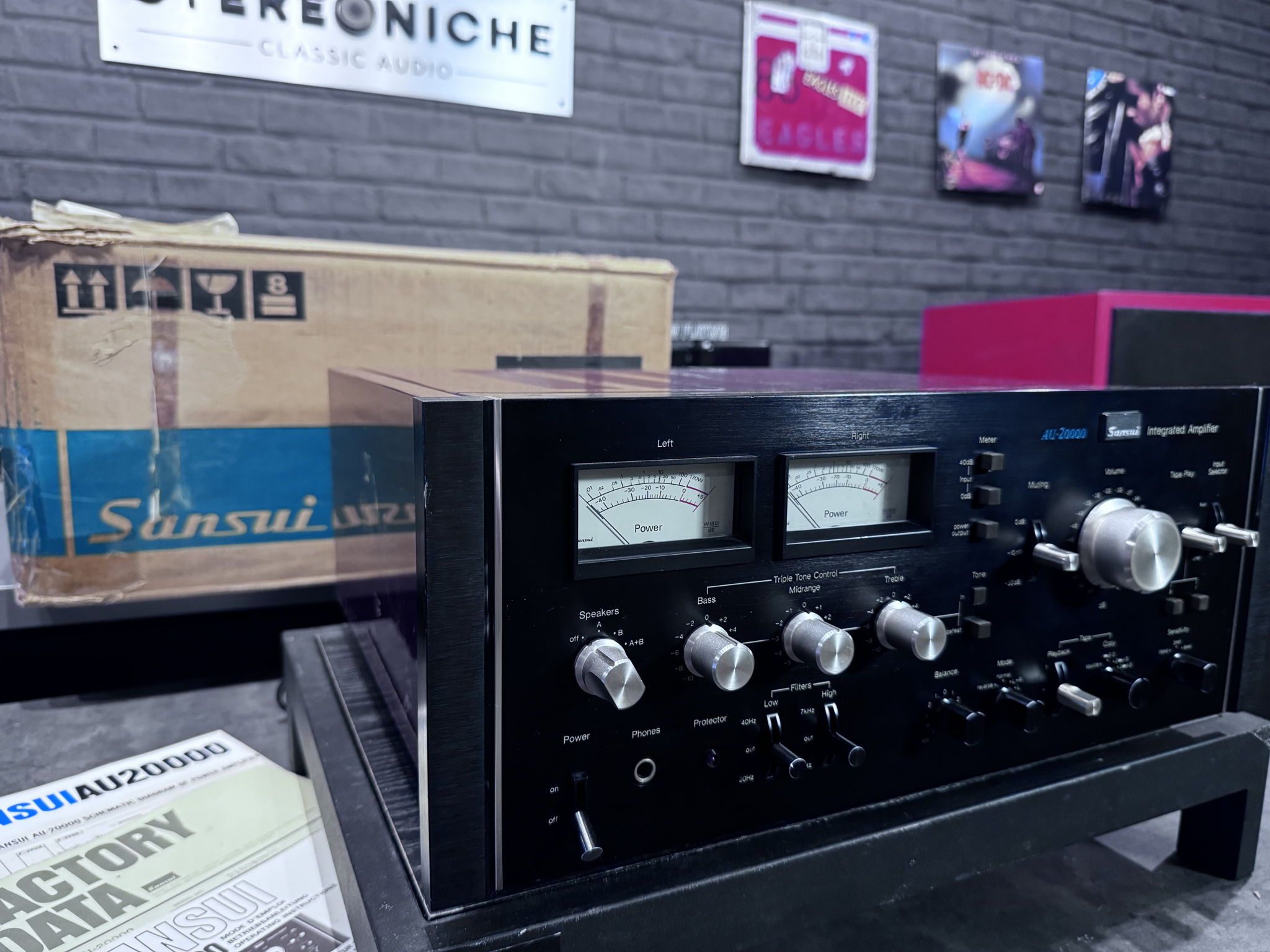 Sansui AU-20000 integrated Amplifier, fully working, be... 8