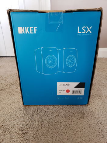 KEF LSX Wireless Speakers - Black
