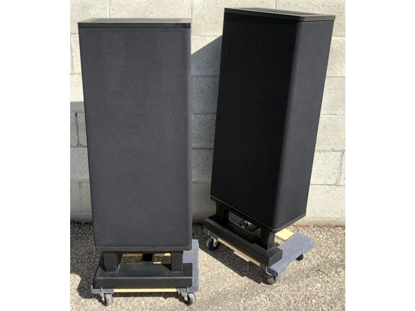 Vandersteen Model 2Ci 3-Way Floor Standing Stereo Speakers w/ Stands BLACK 2 Ci