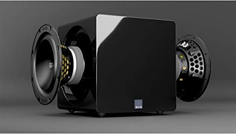 SVS 3000 Micro  8" Powered Subwoofer - Black (Open Box)... 3