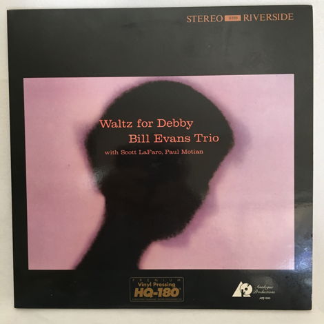 BILL EVANS TRIO  "Waltz Fop Debby" APJ 009 (1992) RM Do...